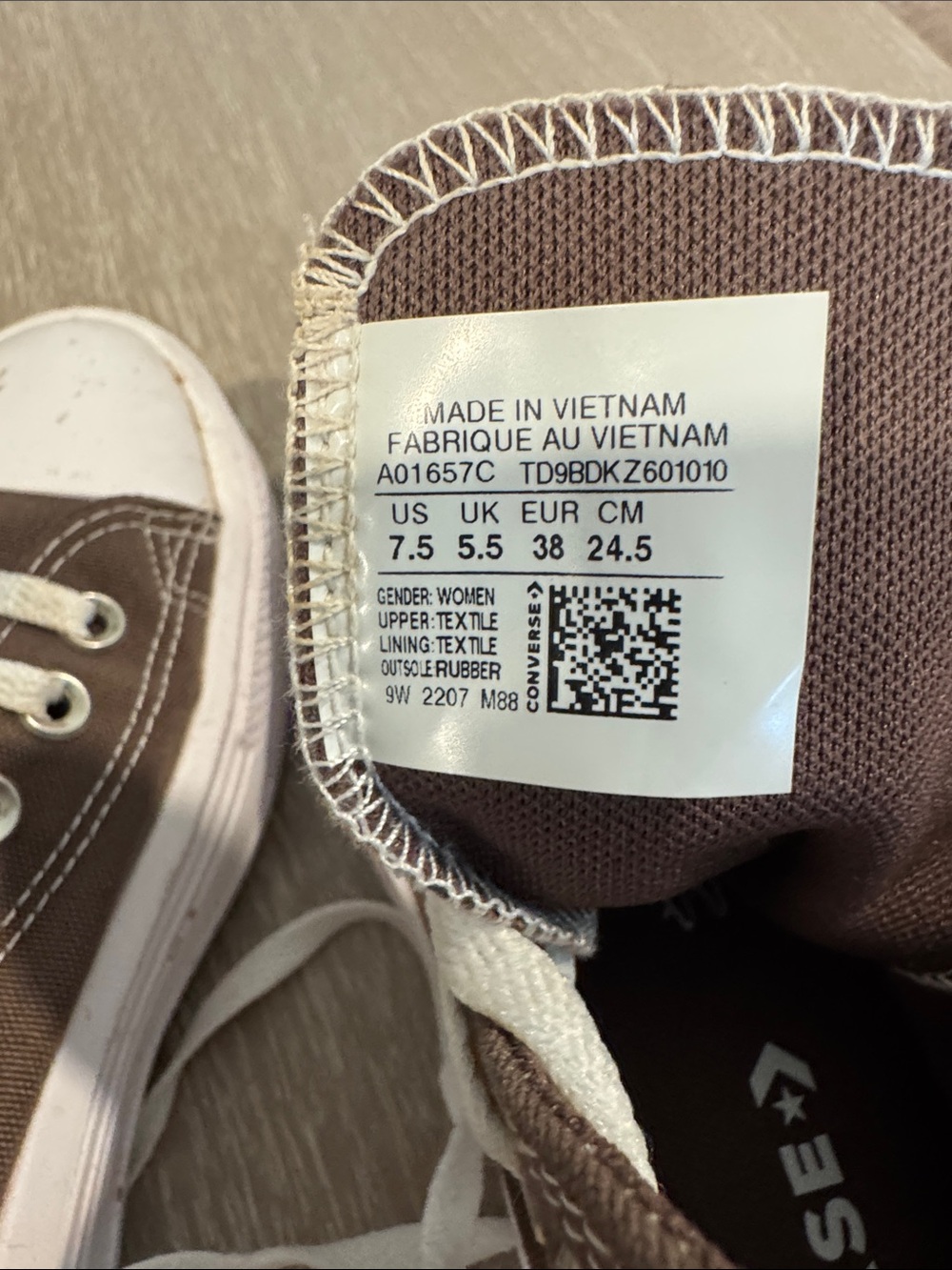 Chuck Taylor All Star Move Platform - perfect Fall color! - Picture 6 of 6